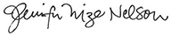 Jen Nelson Signature